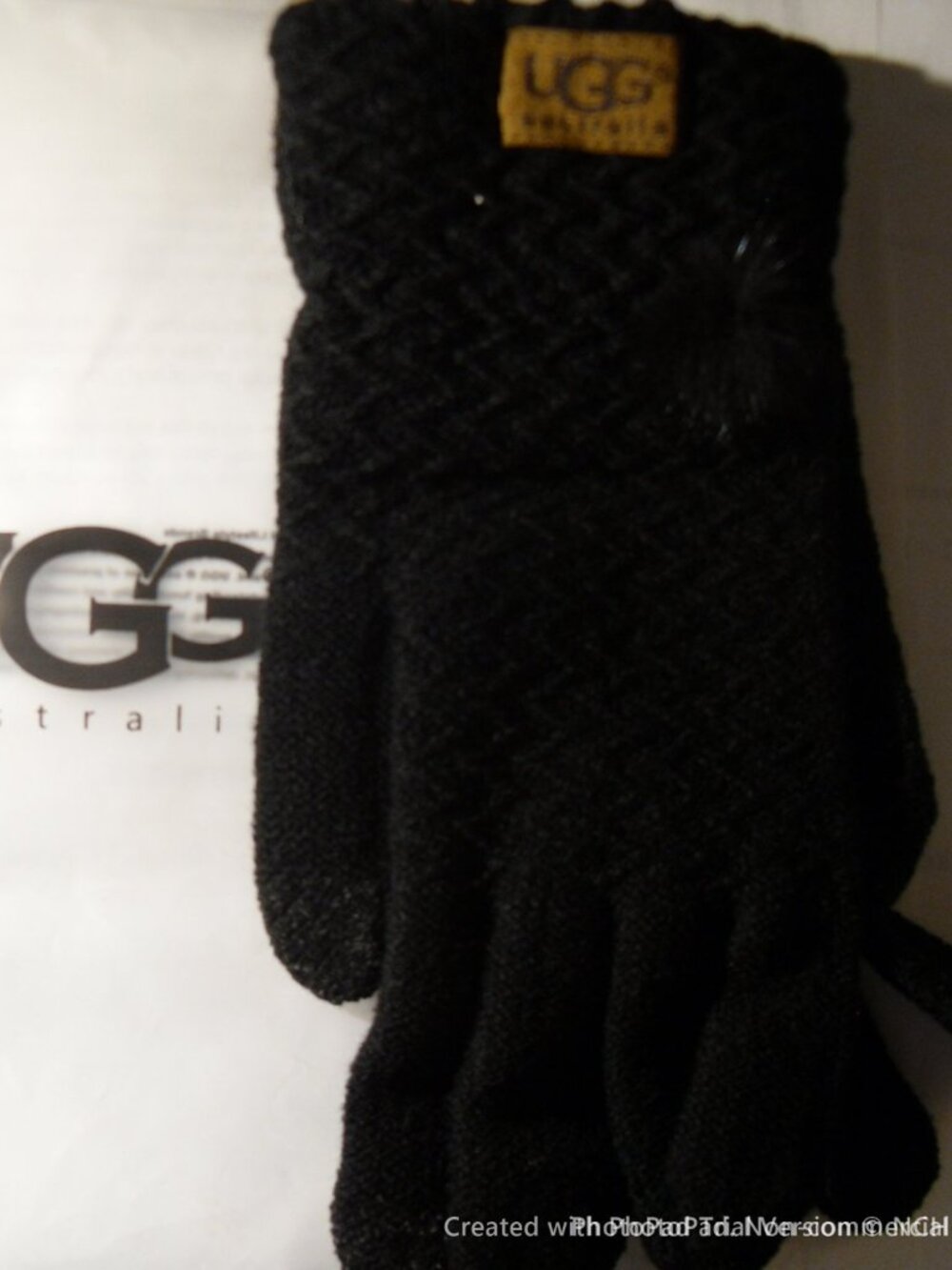 UGG Women's Black Touchscreen Gloves – New